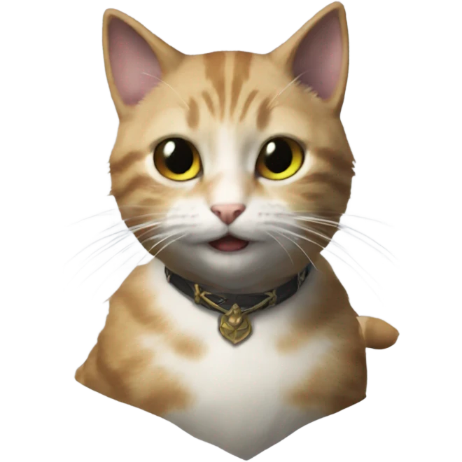 Cat playing ff14 emoji