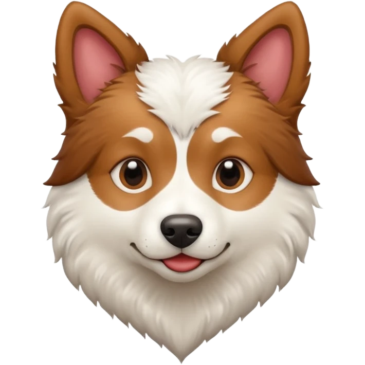 Сердечко лайк в виде породы лайка emoji