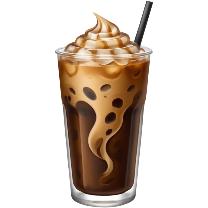 Iced coffee emoji