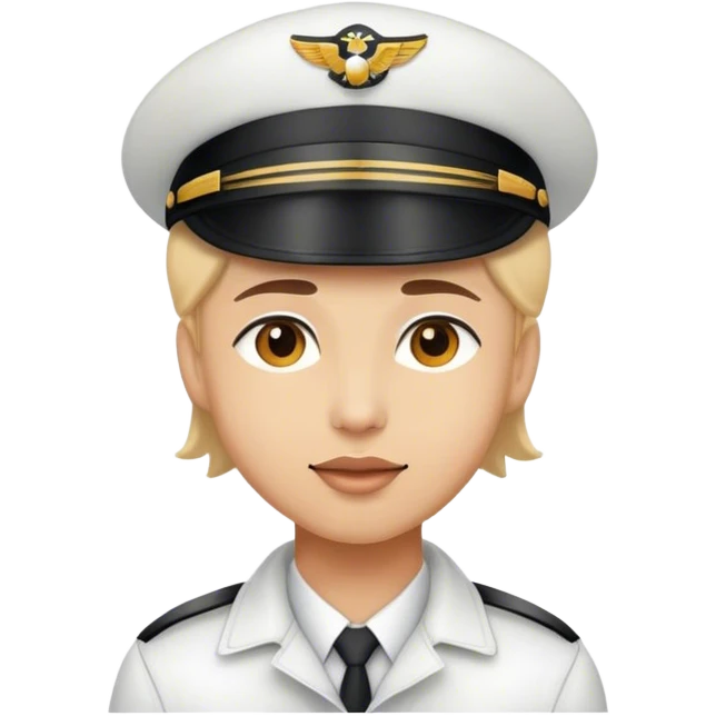 pilot hat emoji