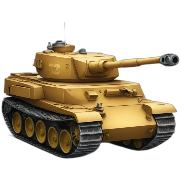 Tiger tank emoji