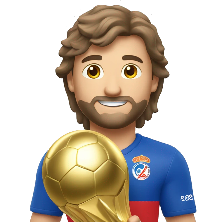 Dominik Szoboszlai with the Euro 2024 trophy emoji