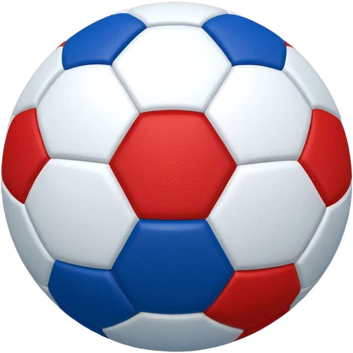 football ball blue (#00A3E0) and red (#F9423A) emoji