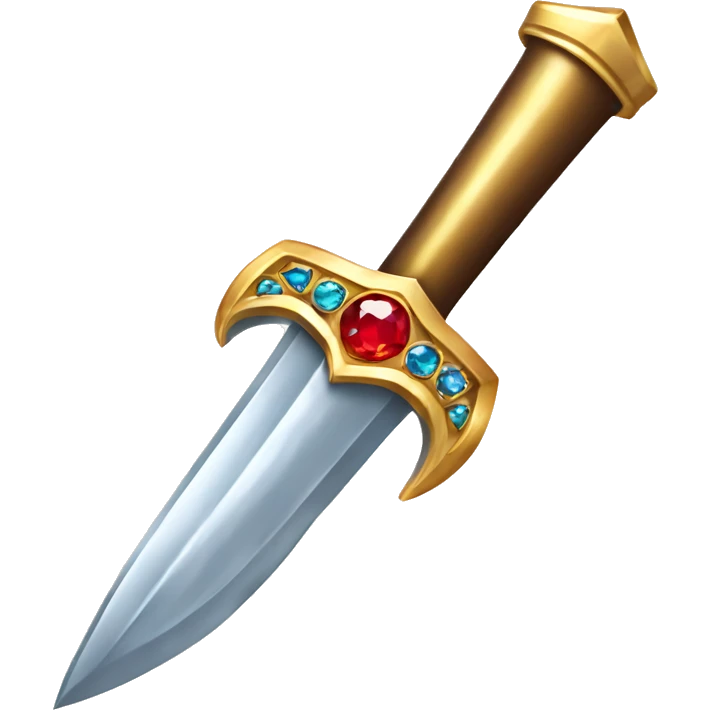 bejeweled dagger  emoji
