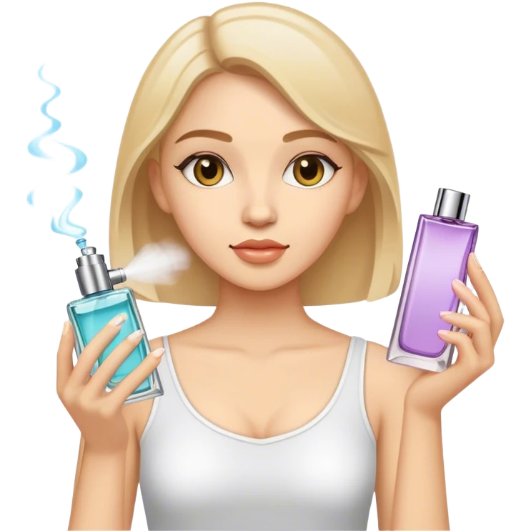 女孩喷香水 emoji