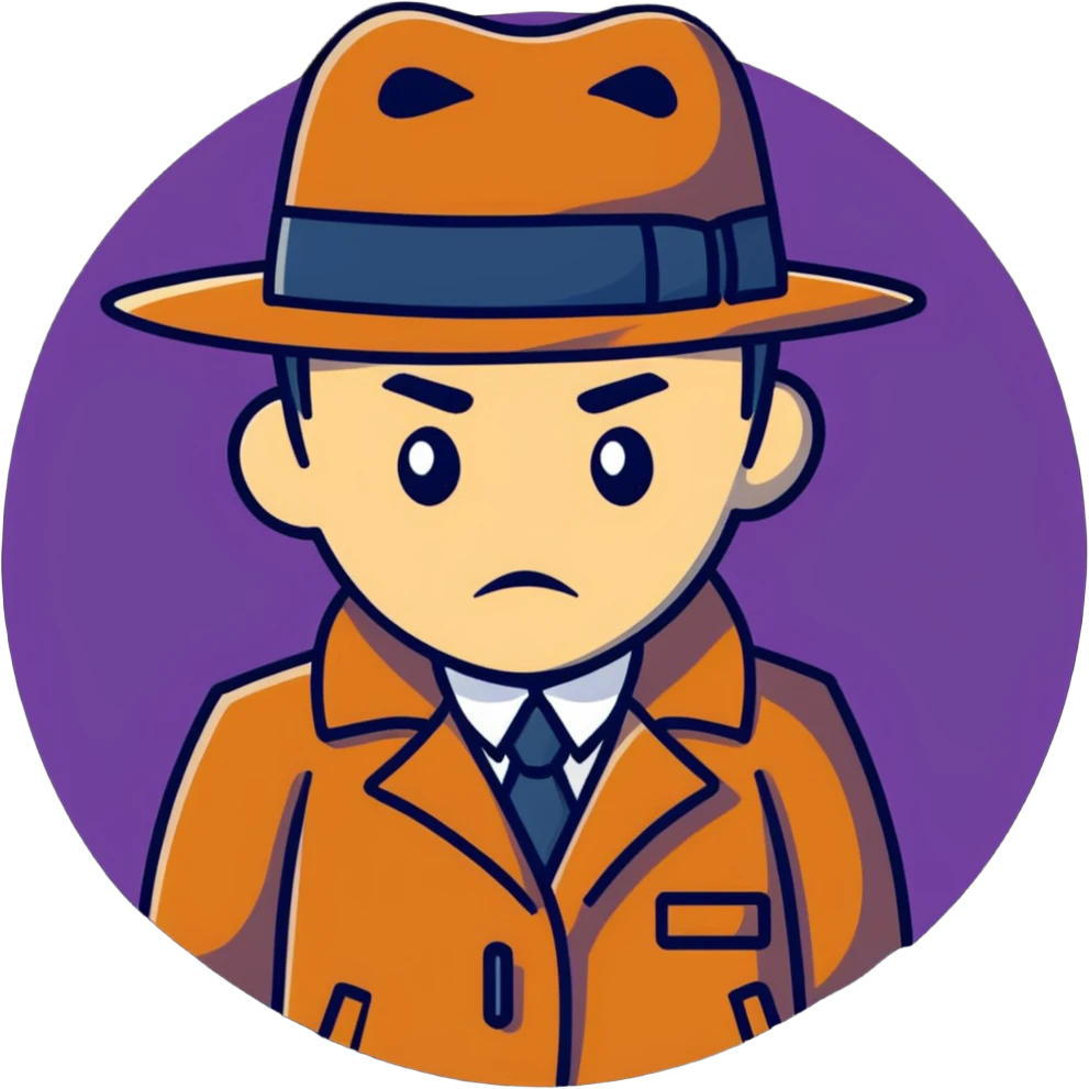 clever detective solving a mystery emoji