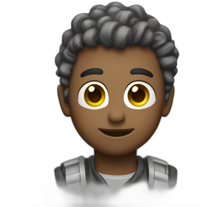 Wonder con un saludo  emoji