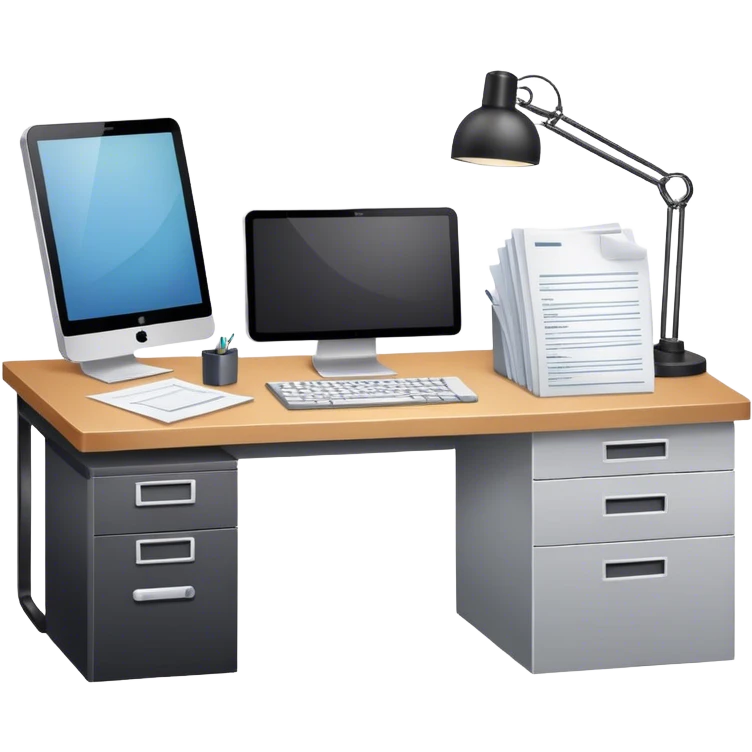 office desk emoji