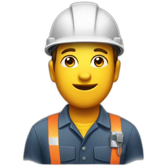 i would like to have an emoji of a burned worker emoji