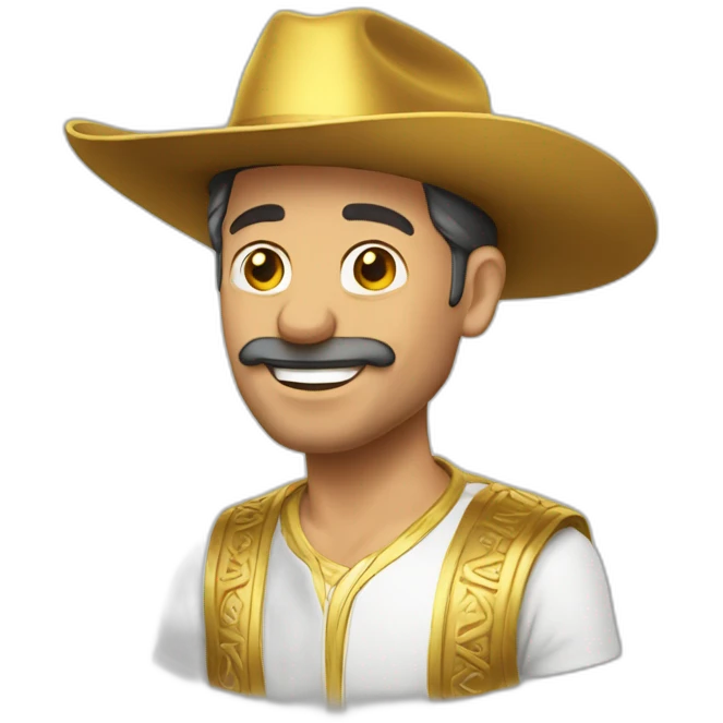 Hombre vende joya de oro emoji