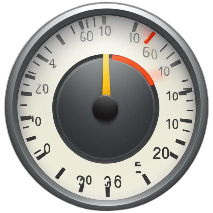 speedometer emoji