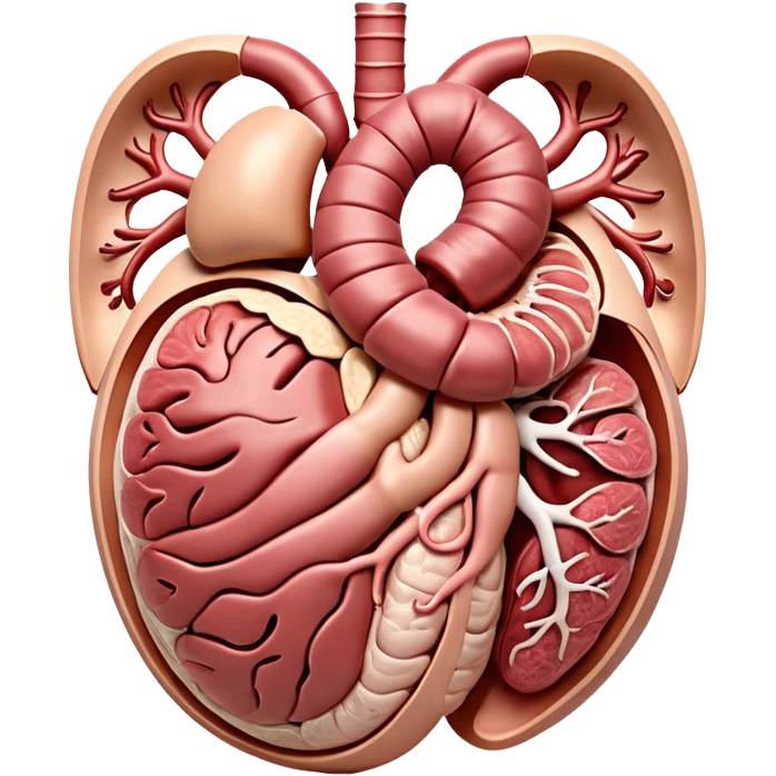 A highly detailed 3D accurate and anatomical model of the belly of a human, including the intestines, stomach, kidneys etc. Medical illustration style, realistic lighting, neutral background, hyper-detailed, scientific accuracy, 8K resolution emoji