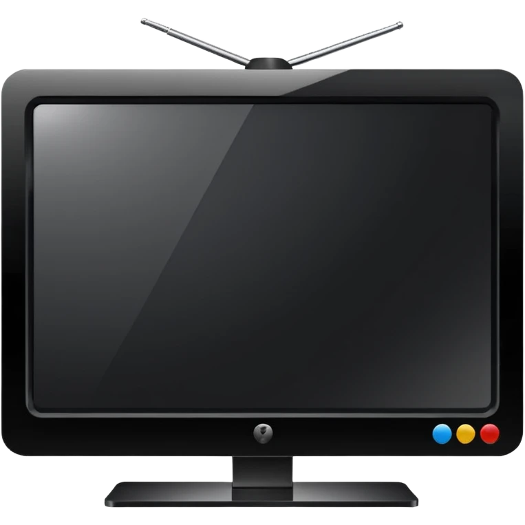 Flat tv emoji