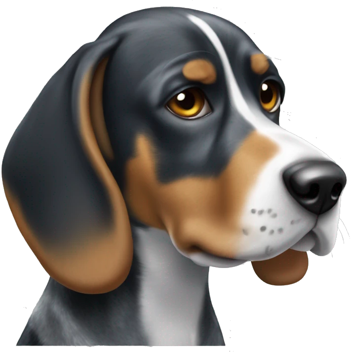 Bluetick beagle emoji