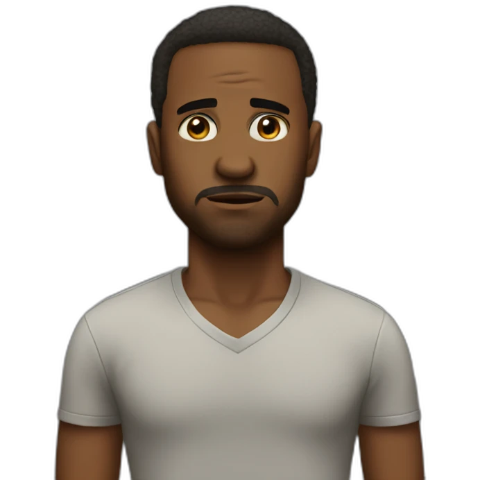 realistic disappointment emoji