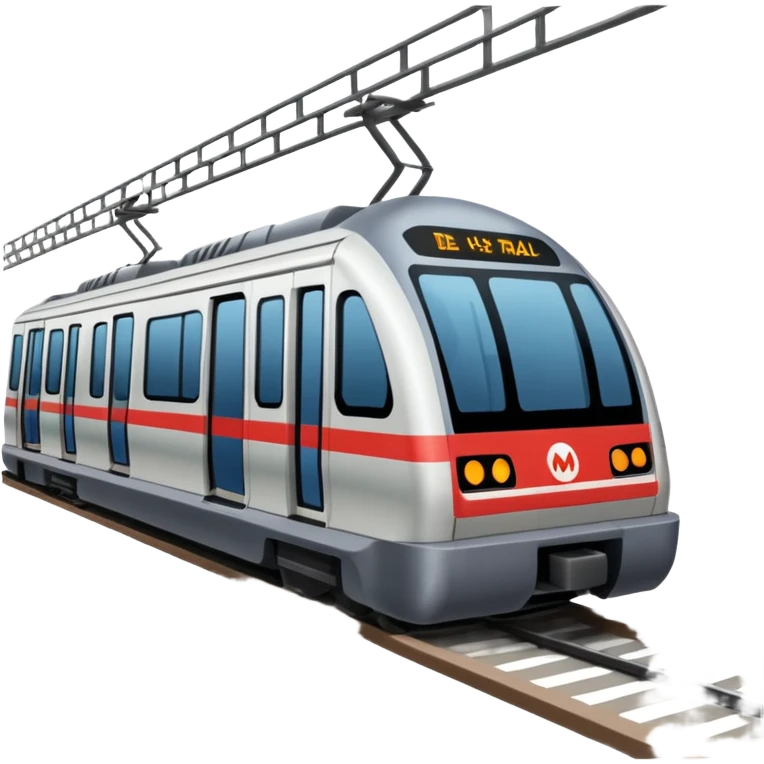 Delhi metro rail🚇 emoji