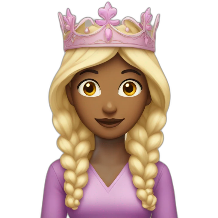 Princess who wear a cap emoji