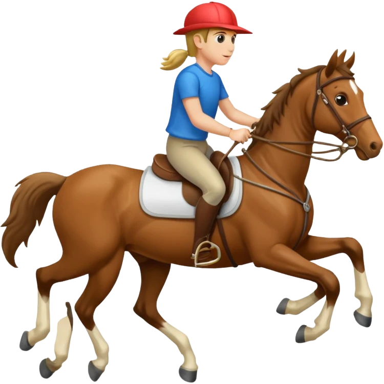 horse riding  emoji