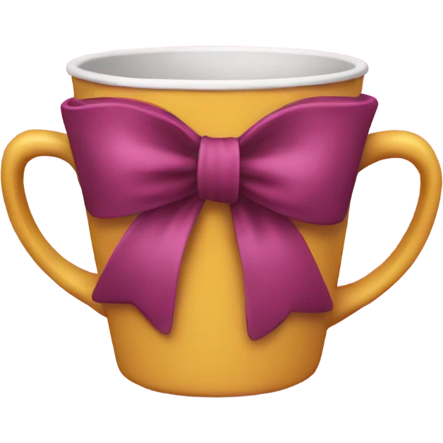 bow cup emoji