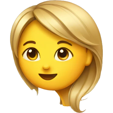  a girl smiley face scratching its head emoji