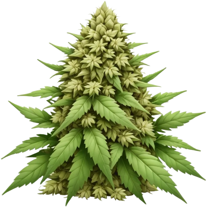 white color marijuana emoji