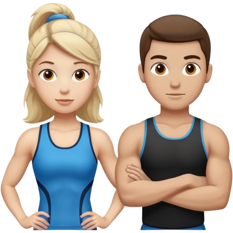 FEMALE MALE ATHLETE emoji