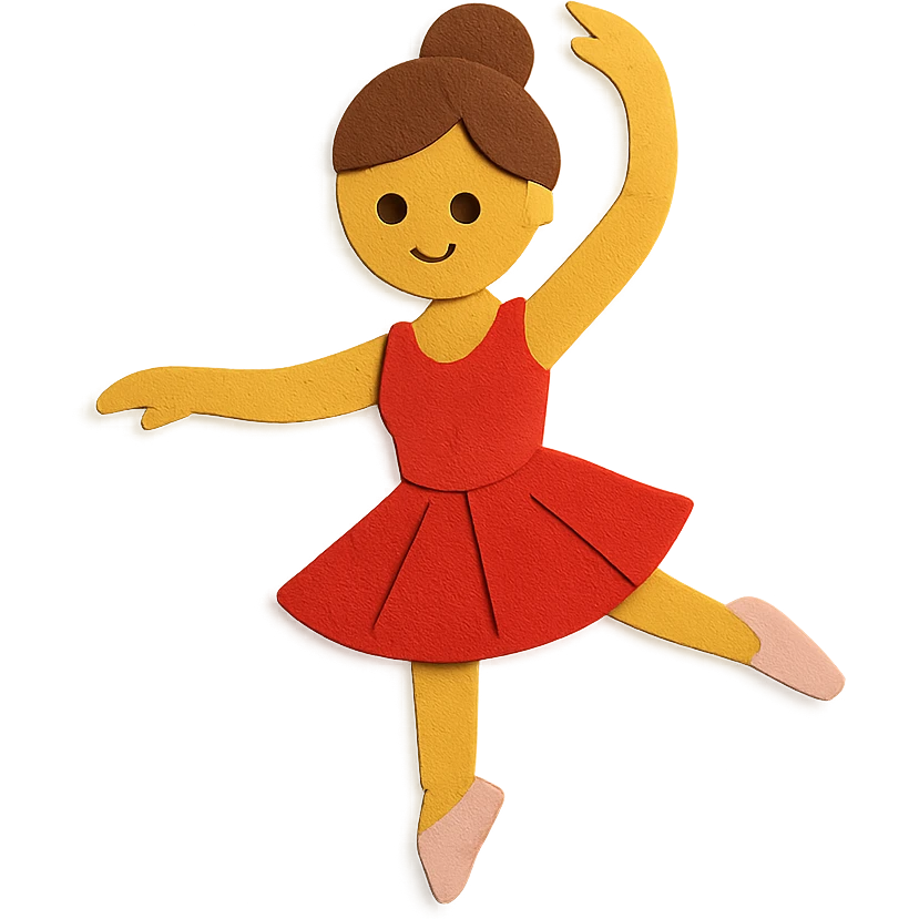 ballet dancing girl emoji