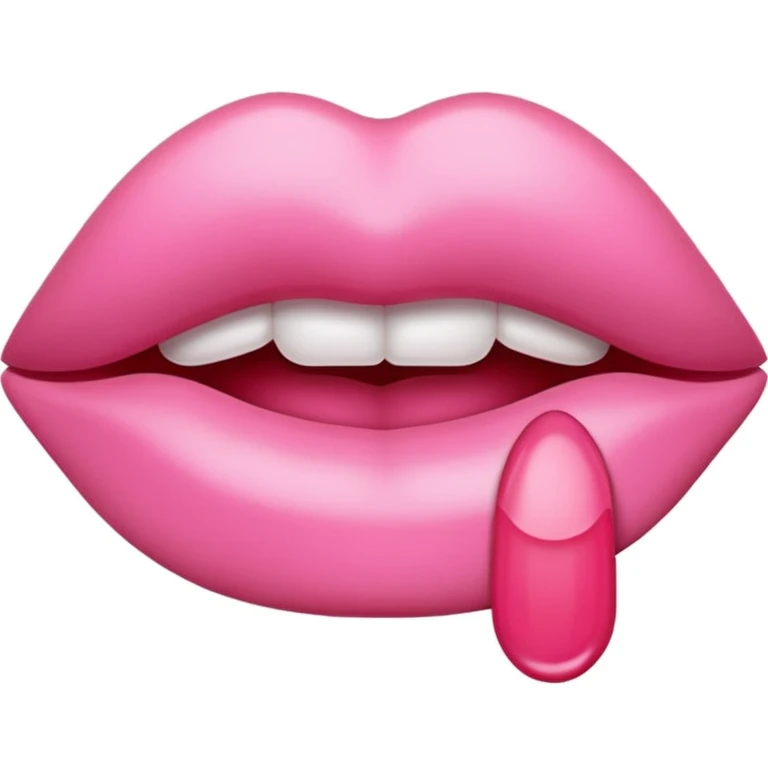 Aesthetic Lips Emoji emoji