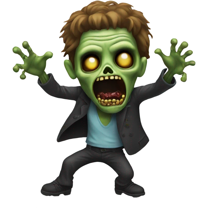 dead rockstars  zombie dancing emoji
