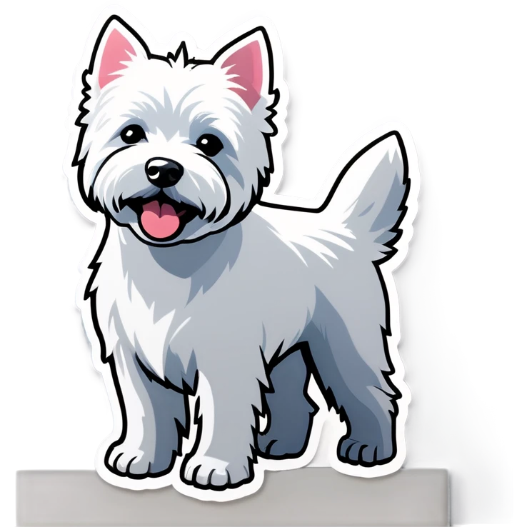 West highland white terrier  emoji