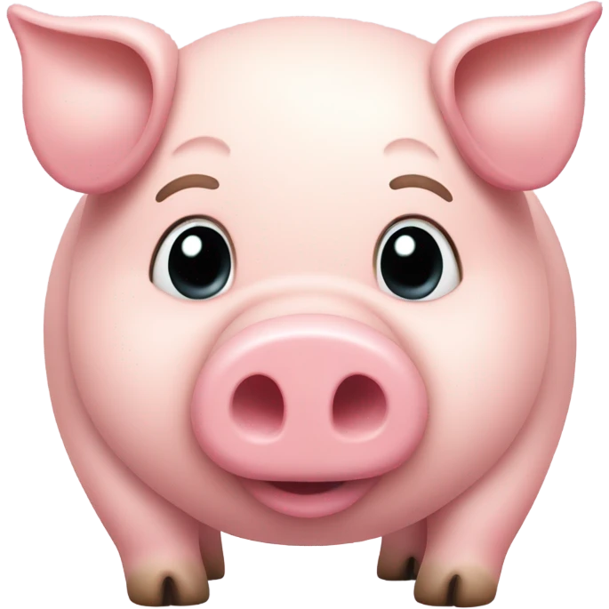 Fat pig emoji