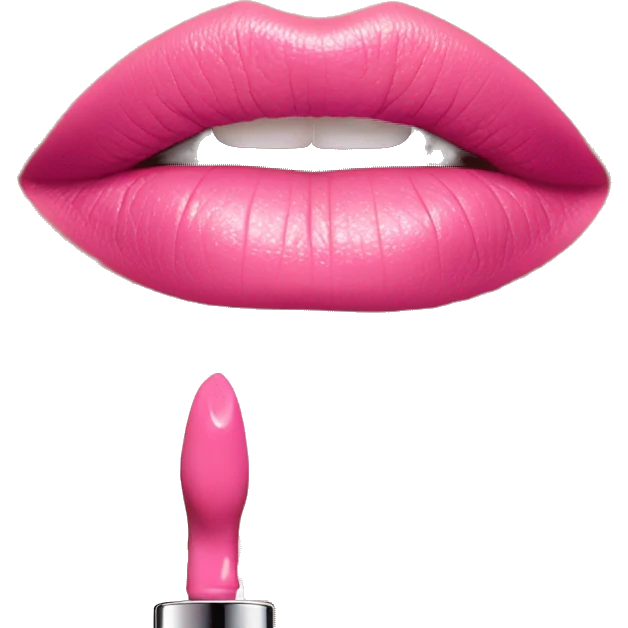 Pink Dior lip oil emoji