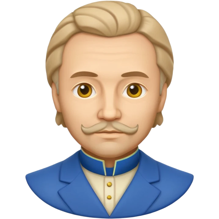 Taras Shevchenko, Ukrainian poet, 3d emoji emoji