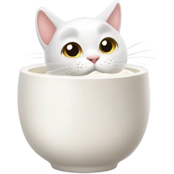 Cat milk  emoji