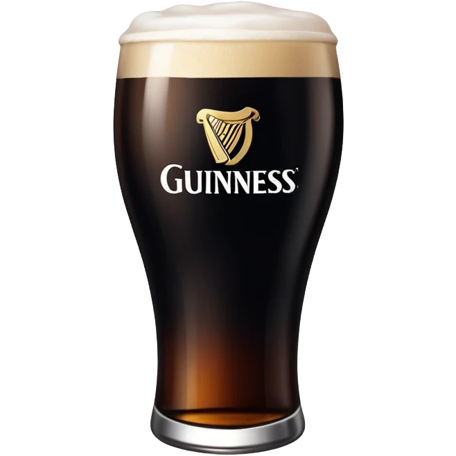 Pint of Guinness emoji