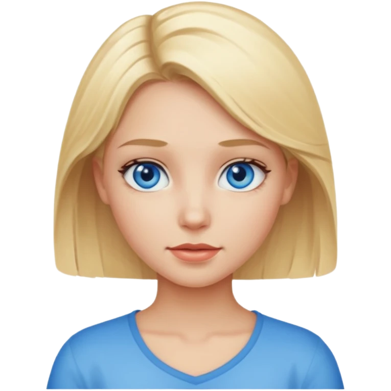 blonde girl emoji