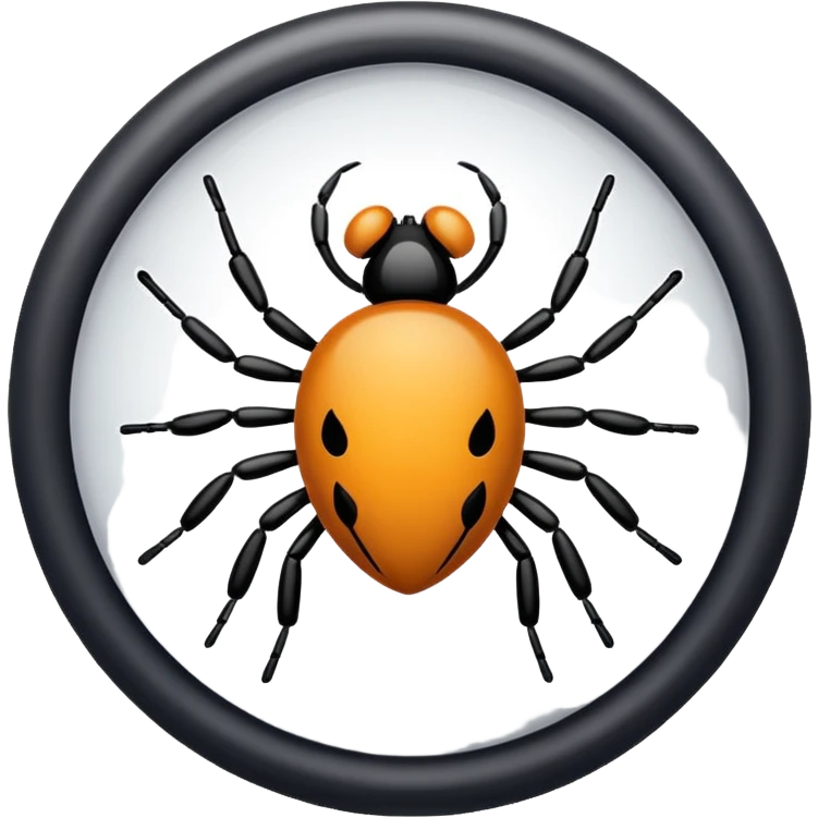 Round tick emoji