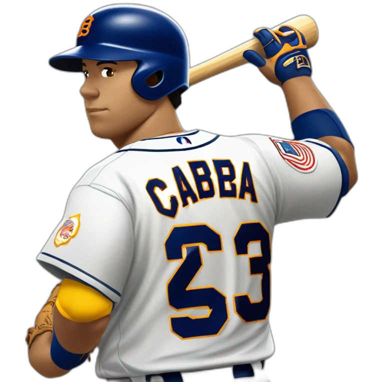 Miguel Cabrera pelotero beisbol grandes ligas Venezuela emoji