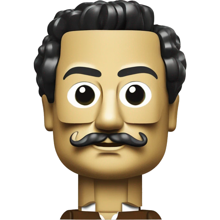 salvador dali lego full body emoji