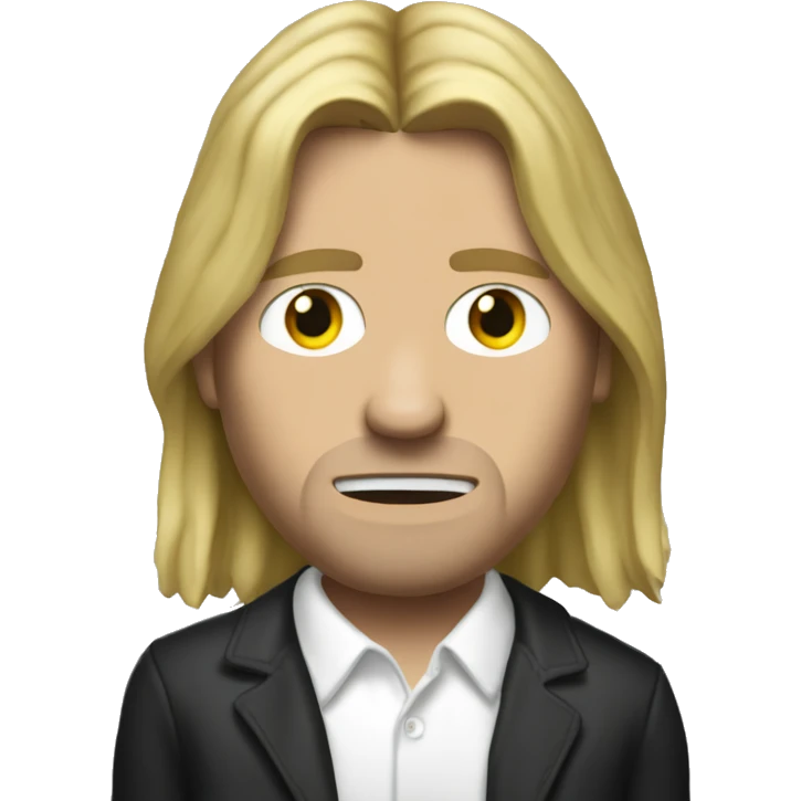 kurt cobain as  NWA member emoji