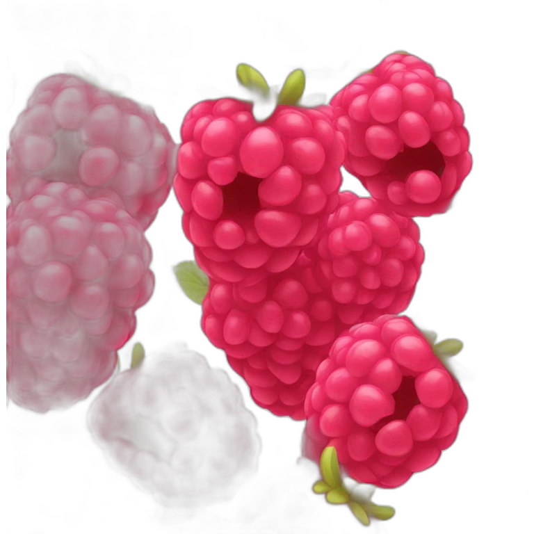 Raspberry emoji