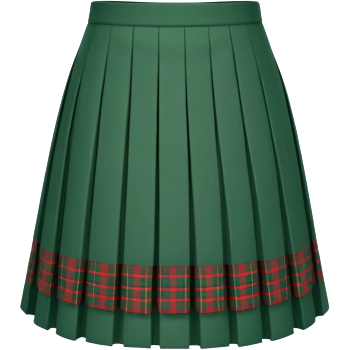 green scottish skirt emoji