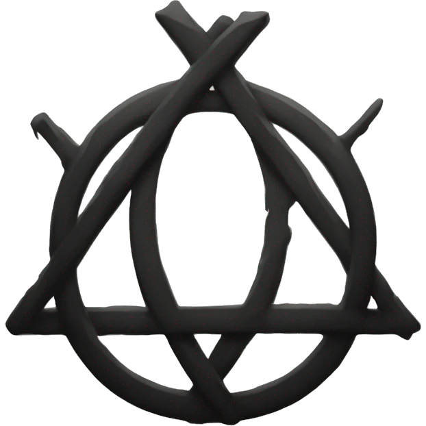 Anarchy sign emoji