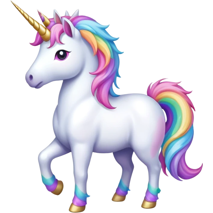 Anime unicorn  emoji