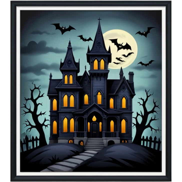 the House on haunted hill emoji