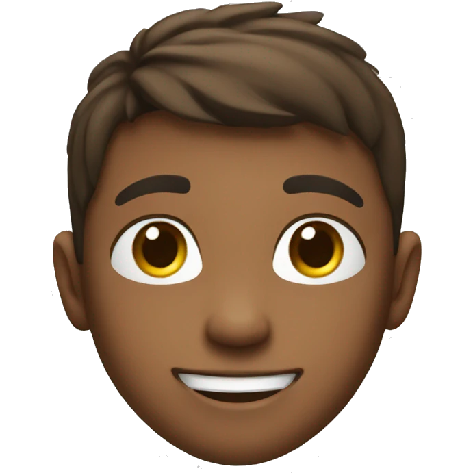 Cute energetic boy emoji
