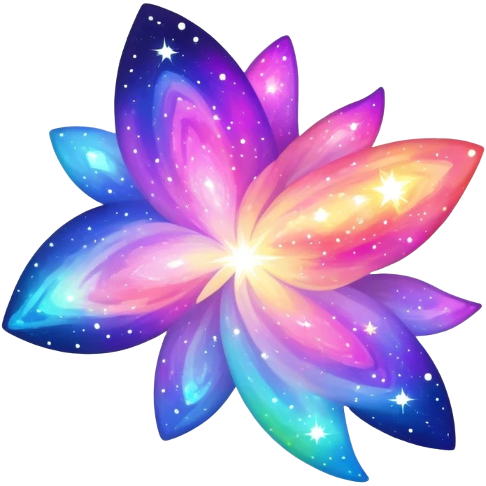  Sparkly gradient nebula fakemon-creature  emoji