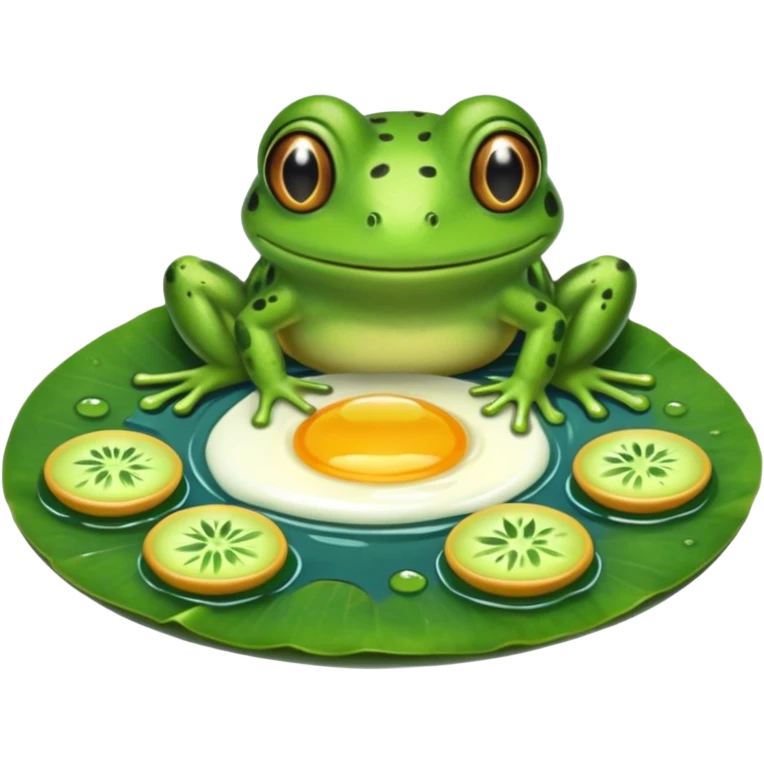 Swamp breakfast emoji