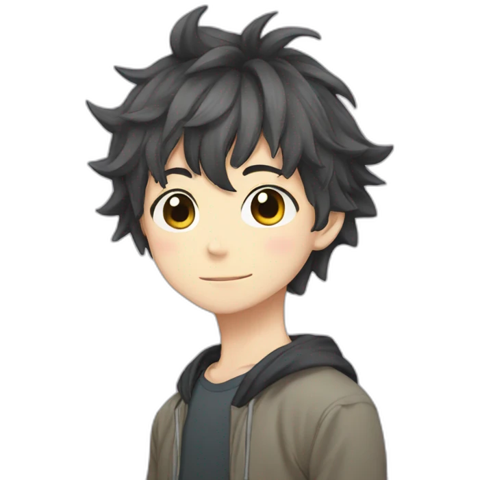 Boy anime  emoji