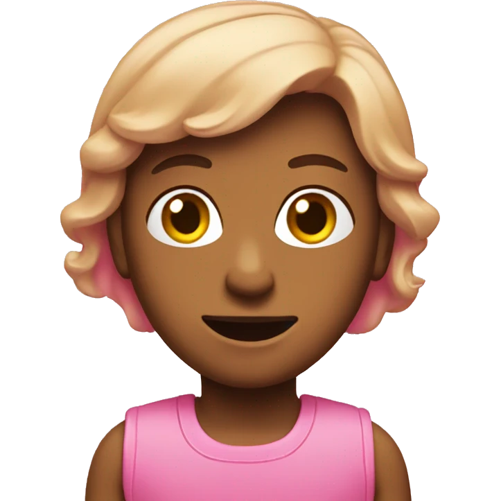 Pink Netflix emoji